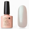 NEW!!! CND Shellac, цвет Iced Coral (персиково-бежевый с изумрудным отливом, перламутровый, полупрозрачный)