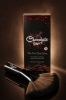 FACE AND BODY BRUSH ОТ CHOCOLATE SAUCE/ Компактная веерная кисть Chocolate Sauce для нанесения пудры 
